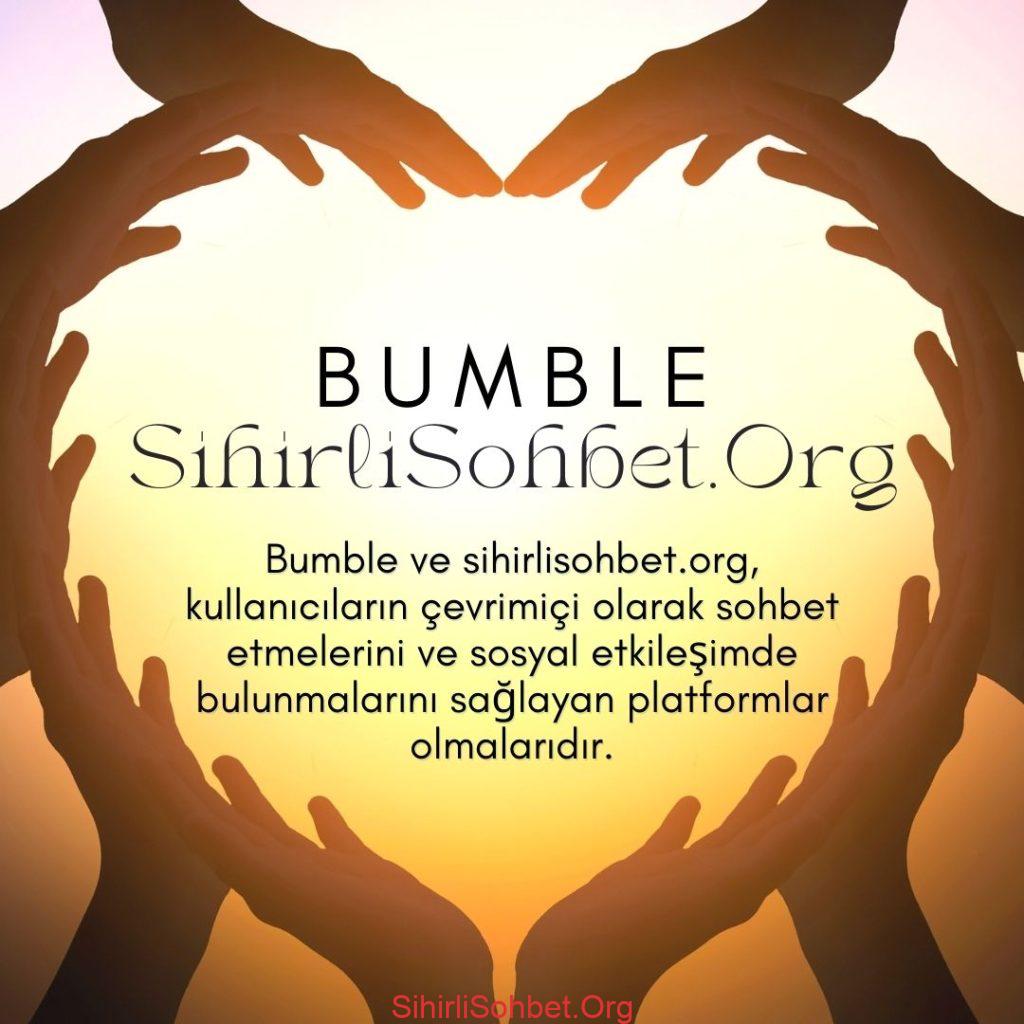 Bumble, Bumble'ın genel özellikleri, Bumble ve Sihirlisohbet.org, Bumble ve sihirlisohbet.org arasındaki farklar, Sihirlisohbet